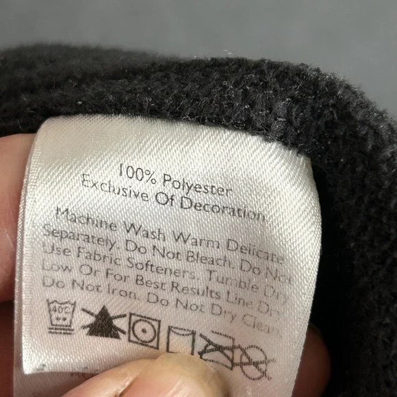 Eddie Bauer First Ascent Vest Mens Large Black Fleece Full Zip Pockets Outdoor - Picture 8 of 12